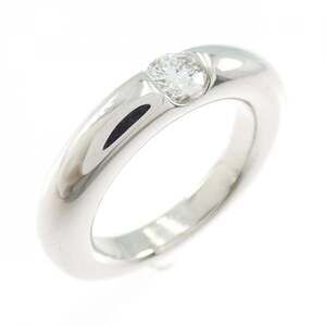 CARTIER Authentic Silver Ellipse Ring